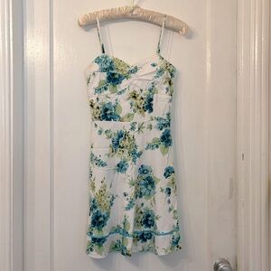 Papaya Floral Sun Dress